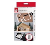 Rayher Stampo silicone mini presepio, 14,5x26x1cm, 12 forme, box blis. 1pz, 36164000