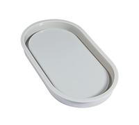 Rayher Stampo silicone sottovaso ovale, 17,8x9,5x1,6cm, 36126000