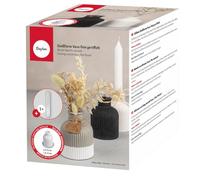 Rayher Stampo silicone vaso scanalato fine, Base ø8,3cm, altezza 9,5cm, +1 provetta , 36153000