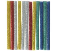 Rayher Stick Colla Glitterata, Ø 7 Mm / 100 Mm, Assortiti, P. Minipistola A Caldo, Bus.Blis. 12Pz, 3333649