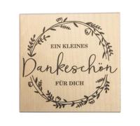 Rayher Timbro Ein kleines Dankeschön, 7x7cm, 29289000