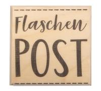 Rayher Timbro Flaschenpost, 5x5cm, 29291000