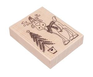 Rayher Timbro folletto nella fortuna, 7x9cm, 29256000