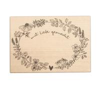 Rayher Timbro mit Liebe gemacht - Blütenmeer, 7x10cm, 29287000