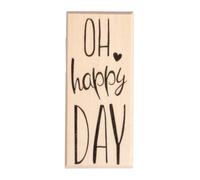 Rayher Timbro 'Oh Happy Day', 3 x 7 cm, 29272000