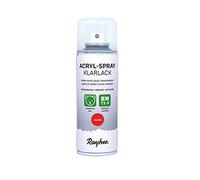 Rayher vernice acrilica spray trasparente, brillante, bomboletta 200ml, per esterni ed interni, ecologico, 34467000