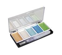 Rayher Watercolour Metallic, Verde Blu Chiaro, 5 Colori 25X45Mm, Incl. Pennello H20, 38615405