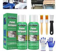 Rayhong - Sverniciatore ad alta efficienza, per superfici metalliche, rimozione vernice ad alta efficienza, per legno, metallo, muratura, intonaco, piastrelle (2 pezzi)