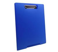 RAYLU PAPER - Appunti con pinza A4 realizzati in polipropilene resistente, cartella appunti con copertina per appunti in ufficio (blu)