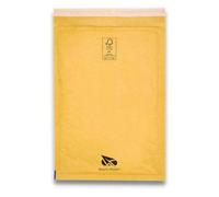 RAYLU PAPER - Confezione da 10 buste a bolle Kraft imbottite con chiusura autoadesiva, buste postali Kraft imbottite marroni (150 x 210 mm)