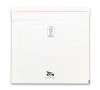 RAYLU PAPER - Confezione da 10 Buste Imbottite Bianche per Spedizioni con Chiusura Autoadesiva, Buste Pluriball Leggere e Resistenti ideali per Documenti e Colis (180 x 160 mm (CD))