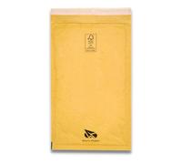 RAYLU PAPER - Confezione da 10 Buste Imbottite per Spedizioni in Carta Kraft Marrone con Chiusura Autoadesiva, Buste Pluriball Leggere e Resistenti ideali per Documenti e Spedizioni (120 x 210 mm)