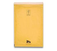 RAYLU PAPER - Confezione da 100 buste a bolle Kraft imbottite con chiusura autoadesiva, buste postali Kraft imbottite marroni (150 x 210 mm)