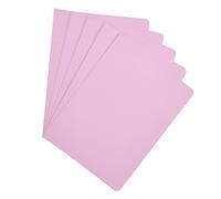 Raylu Paper® - Confezione da 25 sottocartelle in cartoncino per documenti, con fori per fastener e colori vivaci. Cartelline in cartoncino kraft spesso da 200 g (rosa, A4)