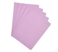 Raylu Paper® - Confezione da 25 sottocartelle in cartoncino per documenti, con fori per fastener e colori vivaci. Cartelline in cartoncino kraft spesso da 200 g (Lilla, A4)