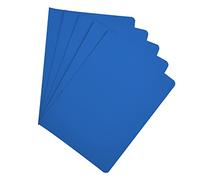 Raylu Paper® - Confezione da 25 sottocartelle in cartoncino per documenti, con fori per fastener e colori vivaci. Cartelline in cartoncino kraft spesso da 200 g (blu marino, foglio)