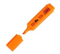 RAYLU PAPER Evidenziatori Fluorescenti con Punta Smusellata, Fluorescenti con Tratto da 2-5 mm, Pennarelli Fluorescenti per Organizzazione (1, Arancione)