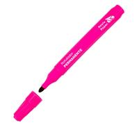 RAYLU PAPER Pennarelli permanenti con punta da 2 mm, pennarello permanente resistente all'acqua e allo sbiadimento ad asciugatura rapida, ideale per carta, plastica, metallo e tessuto (1, rosa)