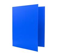 Raylu Paper - Raccoglitore a 2 anelli a D, raccoglitore A4 con anelli per documenti, formato A4, altezza 33,5 cm x larghezza 26 cm (blu, dorso 25 mm)