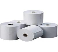 Raylu Paper® - Rotoli di carta termica premium per TPV, sommatrici, stampanti termiche, registratori di cassa, mandrino: 12 mm, bianco, senza bisfenolo. (8 rotoli 80 x 80 mm)