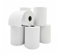 Raylu Paper® - Rotoli di carta termica premium per TPV, sommatrici, stampanti termiche, registratori di cassa, mandrino: 12 mm, colore bianco, senza bisfenolo. (10 rotoli 57 x 40 mm)