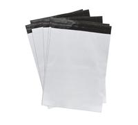 Raylu Paper - Sacchetti per spedizioni di pacchetti, scatola di 500 buste di plastica per spedizioni, imballaggio per spedizioni di abbigliamento, scarpe, libri, documenti (40 x 60 cm)