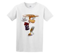 Rayman Legends Design Men's Fashion T-Shirt White M