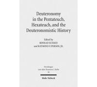 Raymond F. Pers Deuteronomy in the Pentateuch, Hexateuch, and the De (Tascabile)