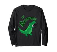 Raymond I'm Rrraymond Cute T-Rex Dino Roar Nome per Bambini Maglia a Manica