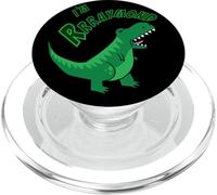 Raymond I'm Rrraymond Cute T-Rex Dino Roar Nome per bambini PopSockets PopGrip per MagSafe