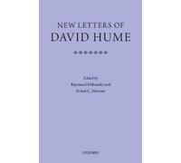 Raymond Klibansky New Letters of David Hume (Tascabile)