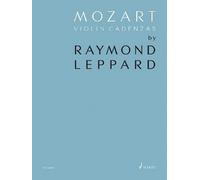 Raymond Leppard Mozart Violin Cadenzas (Sheet Music)
