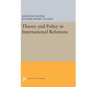 Raymond Tanter Richard H Theory and Policy in International R (Copertina rigida)