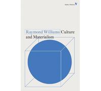 Raymond Williams Culture and Materialism (Tascabile) Radical Thinkers Set 19