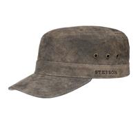 Raymore Pigskin Army Cap by Stetson marrone scuro One Size