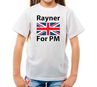 Rayner Per Pm - T-Shirt - Lavoro Angela Elezione Prime Ministro