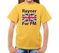 Rayner Per Pm - T-Shirt - Lavoro Angela Elezione Prime Ministro