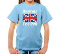 Rayner Per Pm - T-Shirt - Lavoro Angela Elezione Prime Ministro
