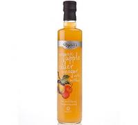 Rayners - Aceto di sidro di mele crudo biologico con madre, 500 ml (confezione da 4)