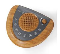 Raynic Macchina del rumore alimentata a batteria, macchina del sonno portatile con 36 suoni naturali lenitivi, timer, porta USB, jack per cuffie per neonati, bambini, adulti, viaggi, ufficio (venature