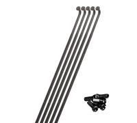 Rayon e dadi posteriori sinistri Miche Reflex Dark DX (x5) Noir