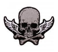 RAYON PATCH, Toppa Da Biker Con Retro Termoadesivo A Cucire Con Alta Resistenza
