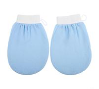 Rayon Scrubber per cheratosi Pilaris Rayon Scrubber per cheratosi (2 pezzi | Tessuto rayon viscosa, consistenza ruvida ma delicata, amichevole, costruzione a doppio orlo