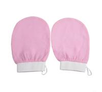 Rayon Scrubber per cheratosi Pilaris Rayon Scrubber per cheratosi (2 pezzi | Tessuto rayon viscosa, consistenza ruvida ma delicata, amichevole, costruzione a doppio orlo
