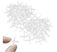Rayong 1000 Pezzi Distanziatore per Piastrelle 2mm Distanziatori a Forma di Croce per Piastrelle per un Posizionamento Accurato Delle Piastrelle