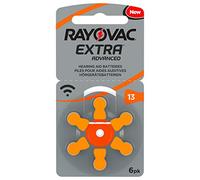 Rayovac 13 Extra 60x Advanced Hearing Aid Batteries PR48 / 13AE / DA13 / P13 / PR13H by Rayovac
