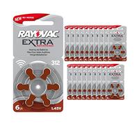 Rayovac 312 - batterie per apparecchi acustici PR41, 312AE, A312, DA312, P312 PR312H (confezione da 120)