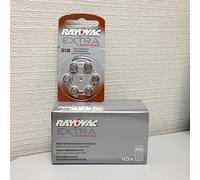 Rayovac 312 Battery 10-Packs of 6 cells by