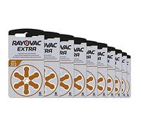 Rayovac 312AUX-6XE Batterie Extra Advanced, 10 Confezioni da 6 Pezzi