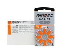 RAYOVAC Batterie per apparecchi acustici Tipo 13 PR48 1,45 V Arancione 80 pezzi (10 x 8)